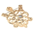 thumbnail image 3 of Large Turtle Rhinestone Brooch, 3 of 3