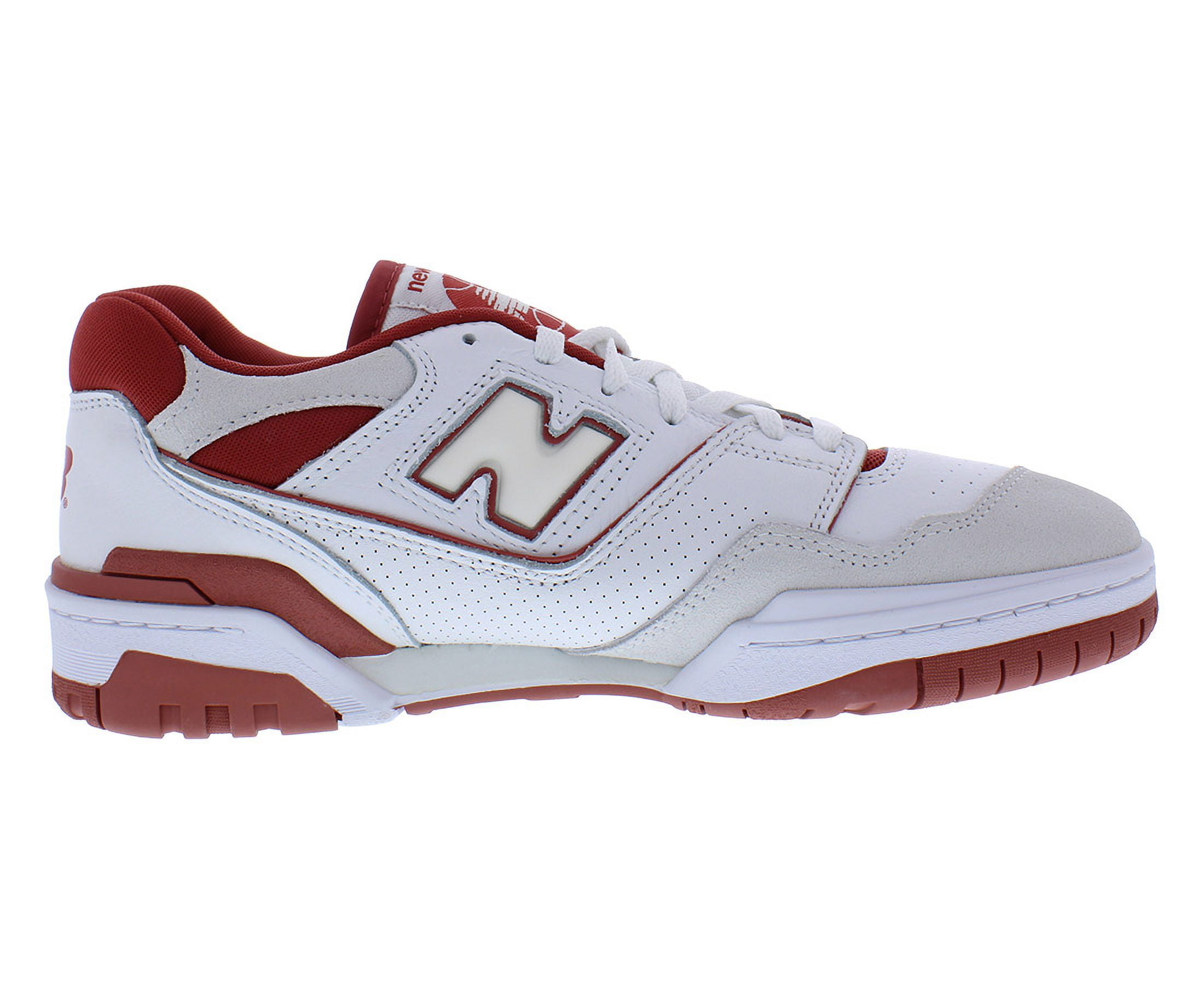New Balance 550 White / Red BB550STF Men's Size 10.5 - Walmart.com