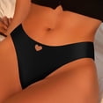 thumbnail image 6 of Uootdi Seamless Bikini Panties for Women Heart Detail No Show Stretch Support Briefs Soft Smooth Breathable Daily Intimates Gift, 6 of 7