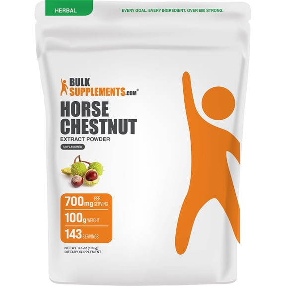 BulkSupplements Horse Chestnut Extract Powder - 100 Grams (3.5 oz)
