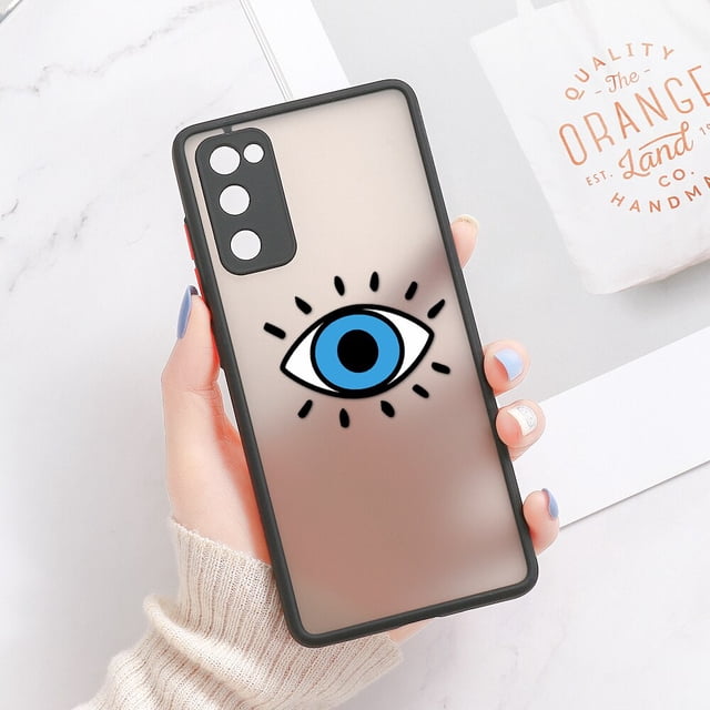 Funda protectora para Samsung S21 Ultra, carcasa dura mate para Galaxy S20 Fe S10 S8 S9 S10e Note 20 Ultra 10 Plus 9 8 Fivean unisex