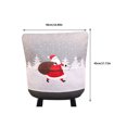 thumbnail image 2 of Funda para silla de Navidad, funda elástica para taburete, decoraciones para comedor, fundas estampadas para hombre viejo, nuevas decoraciones Kits de decoración para fiestas Muñeco de nieve sweethay HA069764-02, 2 of 6