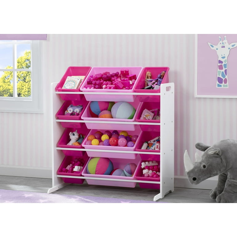 Bins & Things Toys Organizer Storage Case With 48 Compartments Compatible  With Lol 