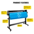 thumbnail image 6 of KFFKFF Vinyl Cutter Machine, 53" Signmaster Program Sign Creation Device, 1350mm Paper Input Vinyl Slicing Apparatus with Support (53" 1350mm), 6 of 9