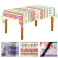 thumbnail image 4 of Easter Table Cover Soft-touching Cartoon PET Cute Animal Printed Tablecloth for Home Decor, 4 of 8