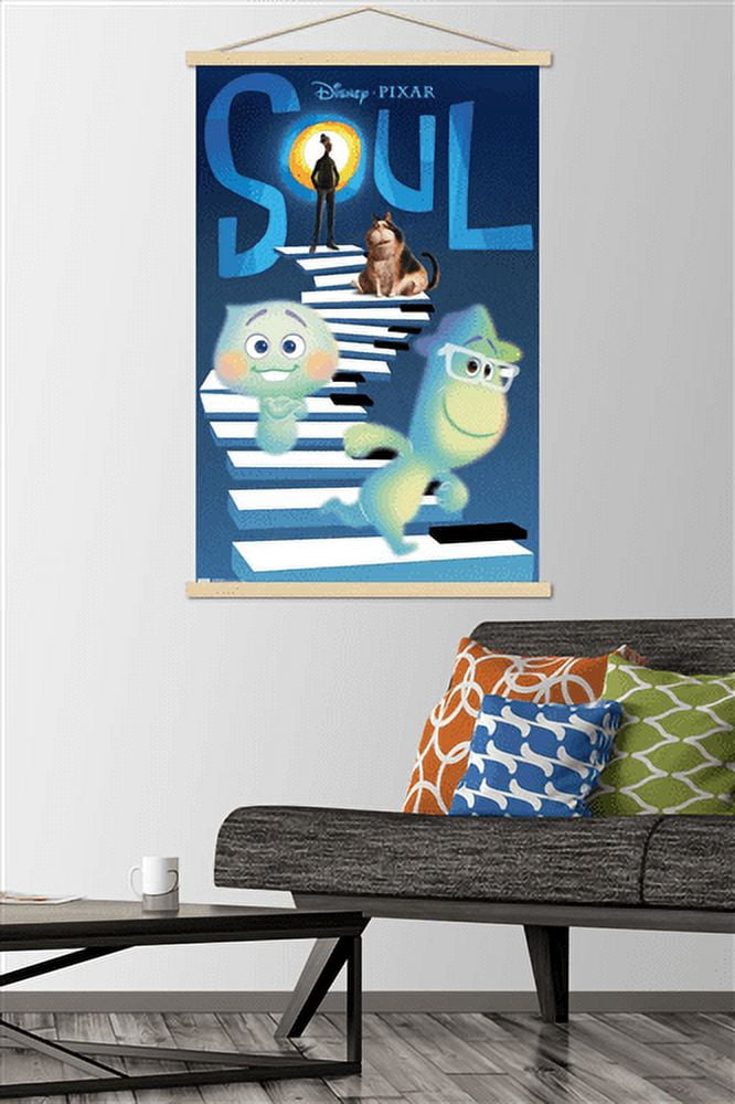 Disney Pixar Soul - Piano Wall Poster with Magnetic Frame, 22.375" x 34"