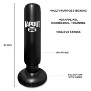 Tapout 63-Inch Inflatable Punching Bag