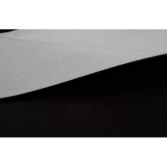 2mm Gray Neoprene Fabric, Scuba Wetsuit Material, Fabric For Sewing, Thin Foam Rubber Sheet (Gray, 1' x 2')