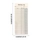 thumbnail image 3 of Reading Log Bookmarks 2025 | Double-Sided Cardstock Reading Trackers | Rate & Record Up to 40 Titles | Durable Reusable Book List Finders | Pack of 6 | Lightweight | 6"x2", 3 of 5