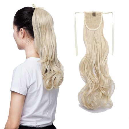 S Noilite 3 Types Ponytail Extensions Claw Jaw Pony Tail Wrap