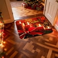 thumbnail image 5 of SUSHANG 3D Christmas Print Doormat 15" X 23" (40x60cm), Merry Christmas Welcome Entryway Rugs, Non-slip Indoor Home Carpet Decor for Front Door, Kitchen and Holiday Parties, Easy to Clean, 5 of 6