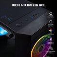thumbnail image 4 of AQVIN Préassemblé ZForce PC de Jeu Ordinateur de Bureau / Intel Hexa-Core i7 / GeForce RTX 3080 10 Go GDDR6 GPU / 32 Go DDR4 RAM / 2 To SSD / Windows 11 Pro / Clavier Souris de Jeu / Wi-Fi, 4 of 5