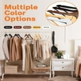 thumbnail image 2 of Cozymood Wood Hangers, Clothes Hangers, Wooden Hanger, Coat Hanger, 20 Pack, White, 2 of 7