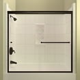 thumbnail image 2 of Arizona Shower Door Leter 60'' x 57.38'' Bypass Semi-Frameless Tub Door, 2 of 5
