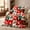 Style B, variant on Rustic Christmas Flannel Throw Blanket, Plaid Patchwork Blanket with Deer Antler Tree, Soft Lightweight Holiday Throw for Couch Sofa Bed, Winter Xmas Home Decor for Living Room-A