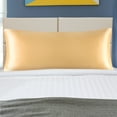 thumbnail image 3 of Unique Bargains Satin Body Pillowcases Soft with Zipper Closure 1pc, 3 of 8