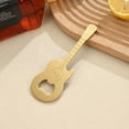 thumbnail image 4 of Blueek Stainless Steel Guitar Bottle Opener - 5.5" Long - Durable and Stylish Bar Tool for Guitar Lovers, Perfect Gift, 4 of 9