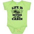 thumbnail image 3 of Inktastic Life is Better at the Cabin with Trees and Moon Boys or Girls Baby Bodysuit, 3 of 5
