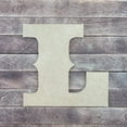 thumbnail image 3 of Wooden Letter Unfinished, Saddlebag Font, Craft Cutout, 3 of 3