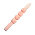 thumbnail image 2 of Roller Massager Stick, Muscle Roller Stick Handheld Portable Body Therapy Stainless Steel Relax  For Lymphatic Drainage Blue,Pink, 2 of 8