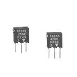 T63ZB104KT20 Trimmer Potentiometer Turn Resistor - Through Hole 1/4SQ H/ADJ 100K :RoHS