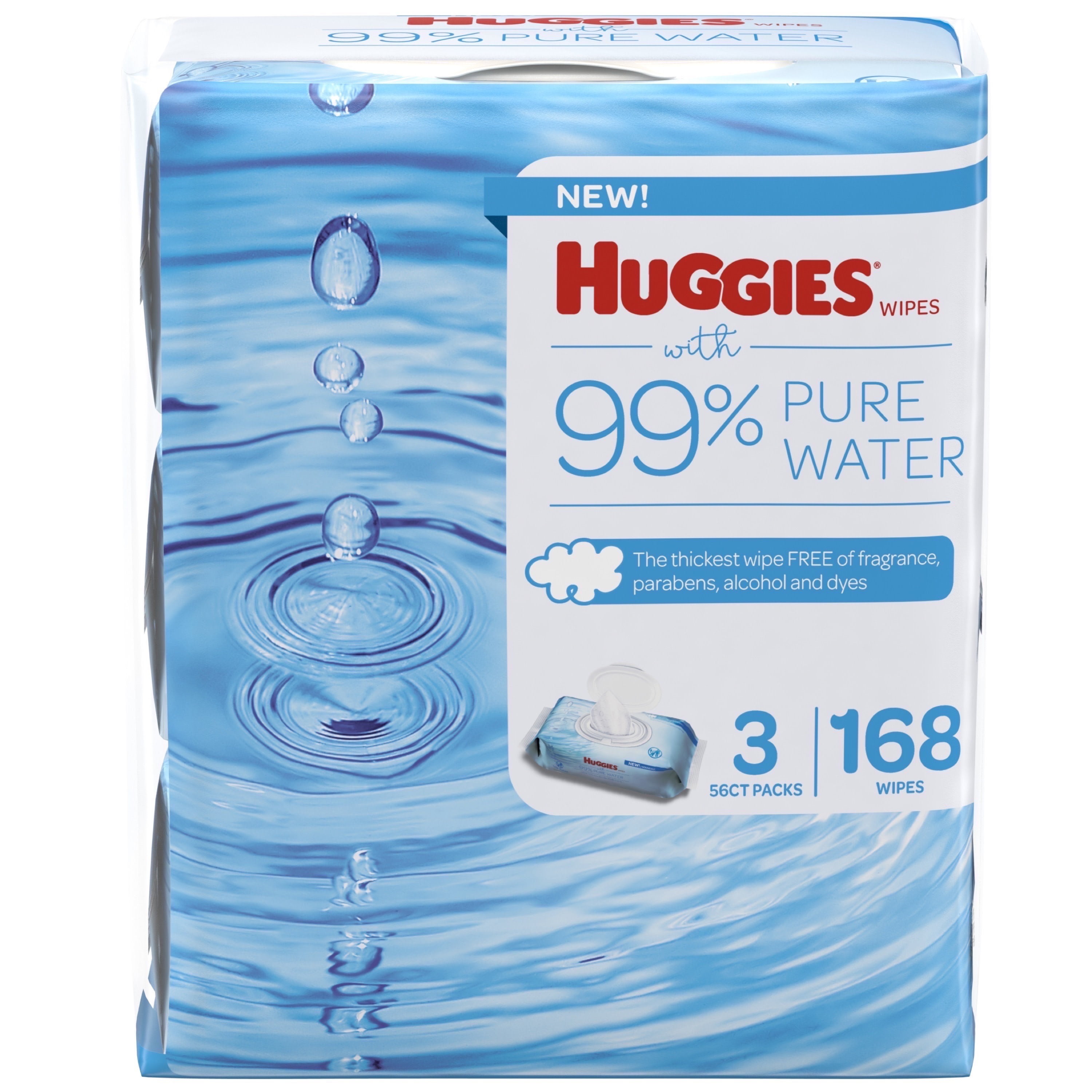 huggies wipes 99 water