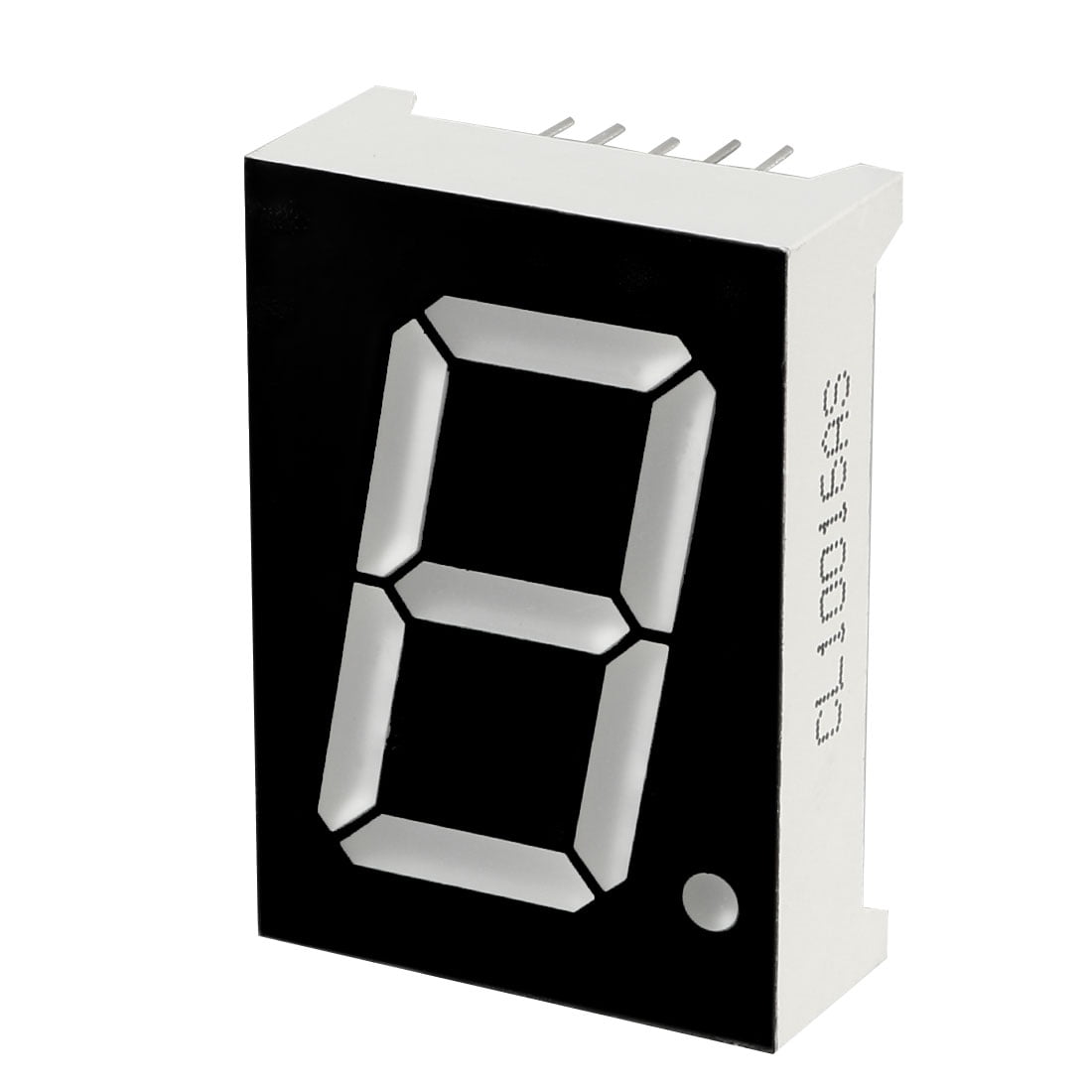 Common Cathode 10 Pin 1 Bit 1.34 x 0.94 x 0.41 Inch 1/" Red LED Display 10pcs