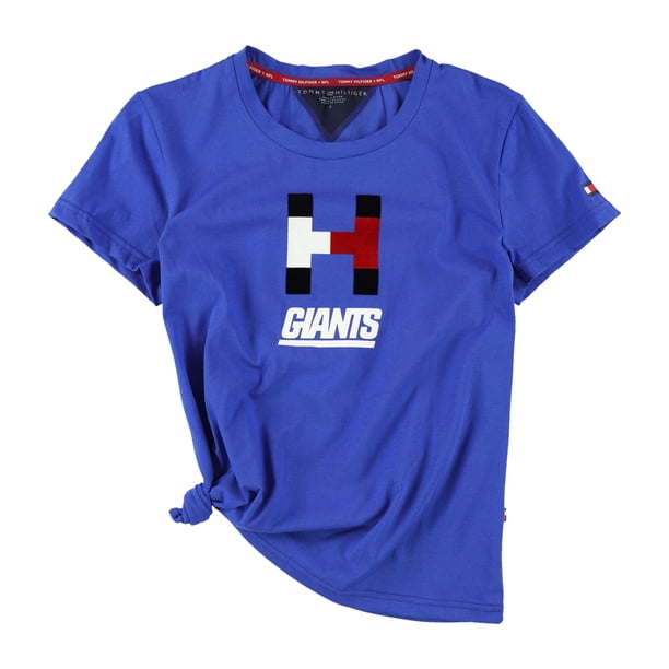 Tommy Hilfiger - Camiseta gráfica para mujer New York Giants gia S