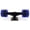 Black DarkBlue, variant on Victory Jump Cruiser Skateboard Trucks and Wheels Set, Skateboard Accessories, Skateboard Trucks 5 inch, Skateboard wheels 60mm, Skateboard Bearings (5 inch Silver Truck w 60mm Gel Blue Wheels)