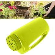 Minzimin 1Pcs Hand Held Spreader, Adjustable Hole Handheld Fertilizer Spreader Shaker for Seed, Salt, Ice , and Fertilizer