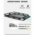 thumbnail image 4 of EDTara Roof Rack Basket, 200 lb Capacity Universal Rooftop Cargo Carrier, Heavy-Duty Luggage Rack for SUV, Truck & Crossover, 4 of 9