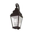 thumbnail image 4 of Livex Lighting Exeter Outdoor Wall Lantern in Bronze, 4 of 9