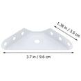 thumbnail image 2 of unbranded 30Ud Esquinas Triangulares Para Madera Soporte Estante Alta Durabilidad, 2 of 8