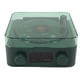 thumbnail image 1 of Altavoz Estilo Tocadiscos Vintage, Altavoz de Ondas Portátil Con Luz Ambiental y Pantalla de Tiempo, Mini reproductor de Ondas Con Sonido Estéreo Antiguo para, 1 of 7