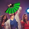 thumbnail image 6 of Specollect Clearance 3Pcs Party LED Hand Fan,Colorful Glowing Handheld Folding Fan with Remote Control for Stage Performance,Birthday Festival,Dance,Wedding,Night,Bar,Club, 6 of 7