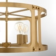 thumbnail image 7 of Quorum International 8231-4 Colburn 4 Light 22" Wide Pendant - Brass, 7 of 7