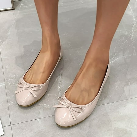 

Christmas Women Soft Sole Square Toe Flats Women s Slip On Shoes Women Loafers Dress Shoes Women Shoes Flats Comfortable