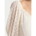 thumbnail image 3 of Jessica Simpson Women's Verona Lace Top, Sizes XS-XL, 3 of 5