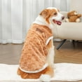 thumbnail image 6 of Kaigelin Dog Winter Jacket Plush Winter Coat for Dogs Pet Cold Weather Clothes Cats Coat Pajamas Dog Winter Vest for Medium Large Dogs Cats Pets Supplies latest, 6 of 9