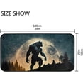 thumbnail image 3 of SKYSONIC Silhouette Werewolf Moon Area Rug 39x20 in, Stain Resistant Comfy Carpet Small Throw Rug Anti Slip Elastic Cotton Interlayer for Kitchen Bathroom Living Room Bedroom, 3 of 7