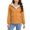 Golden, variant on Defitshape Women's Rain Coat Chic Anorak Autumn Cold Weather Drawstring Full Zip Outdoor Frill Elastic Cuffs Coats Umber 14