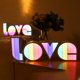 thumbnail image 5 of Amor Luz Novedad Led Alfabeto Marquee Sign Batería Y Usb Power Table Lámparas De Noche Para Interior Hogar Niños Dormitorio Guardería Yuarrent HA046282-01, 5 of 6
