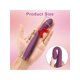 thumbnail image 3 of Mini Rosa Stick manual de masaje de vibraciones,Regalos de navidad 10 modos,, USB de carga, alivio del dolor, silicona, regalo para su Control de velocidad, para el cuello, espalda, hombros, piernas, 3 of 3