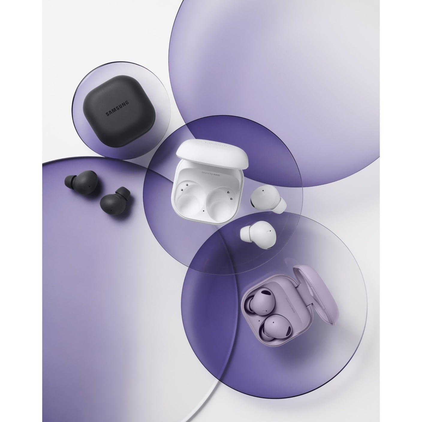 - Stereo Noise - Buds2 - Pro, True - In-ear - Binaural Bluetooth Samsung - - White - White Canceling Earbud Wireless Galaxy