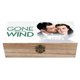 thumbnail image 1 of Lo que el Viento se Llevó Caja Organizadora de Madera Rústica - Caja Decorativa Multifuncional para Escritorio, Hogar, Oficina, Joyas y Manualidades, 1 of 6