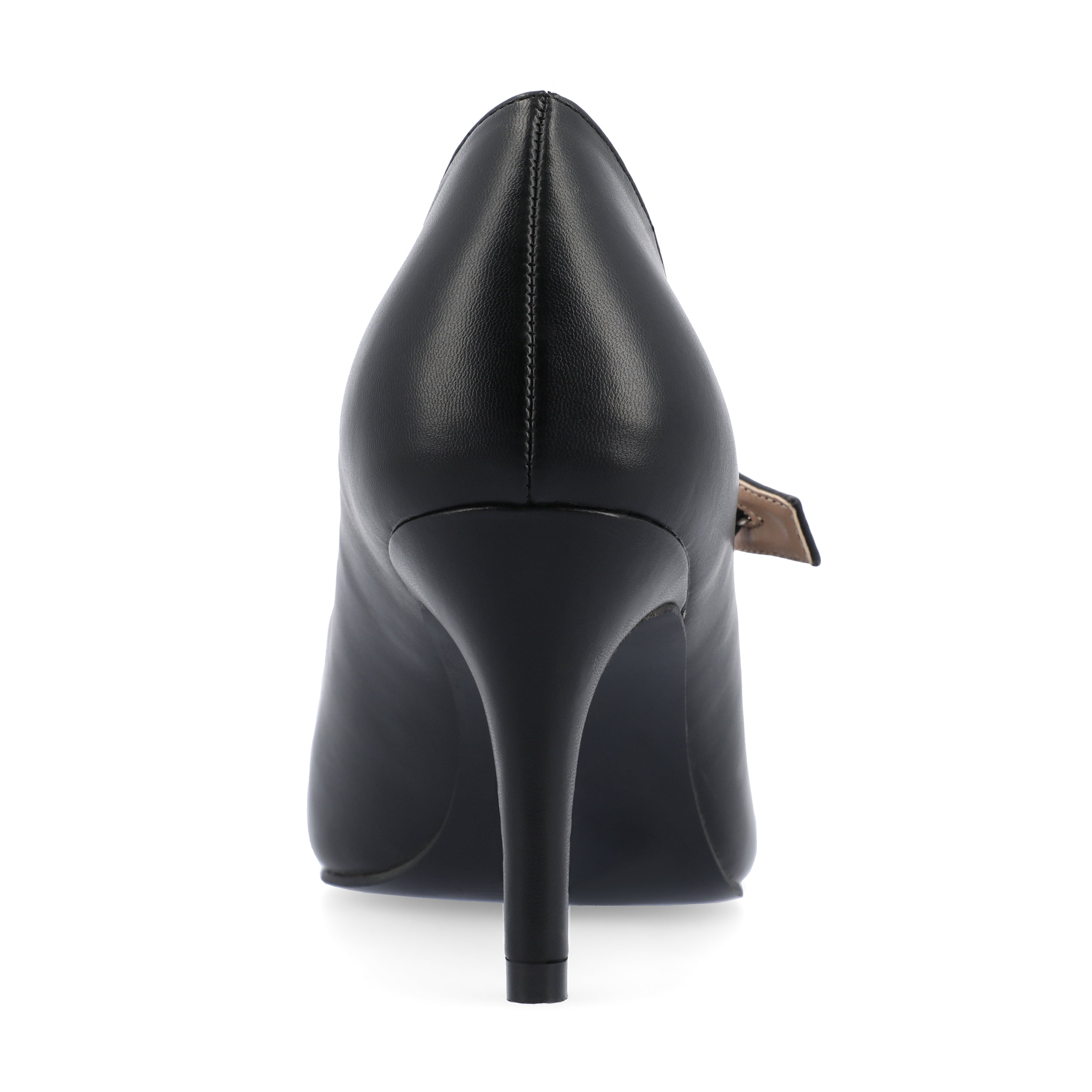 Journee Womens Sidney Narrow Width Pointed Toe Mid Heel Pumps