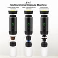 thumbnail image 2 of Portable Coffee Machine Wireless Electric Espresso Coffee Maker for Capsule Coffee Powder Travel Camping Coffee Maker, 2 of 7