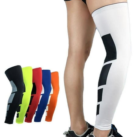 Compression Leg Sleeves Knee Brace for Sports, Running, Basketball, Calf Knee Pain Relief, Improve Blood Circulation and Injury Recovery - Best knee Calf Support for Men & (Best Knee Support For Football)