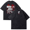 thumbnail image 2 of Jey Uso Mon-Jey Night RAW T-Shirt Cotton Wash Tee Women Men Short Sleeve Casual Crewneck Tee, 2 of 3