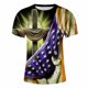 thumbnail image 5 of Camisas para Hombre Impresión Casual Top de Moda, Camisas a Rayas para Hombres Ropa de Pascua para Fiestas Y Diarios, 5 of 5